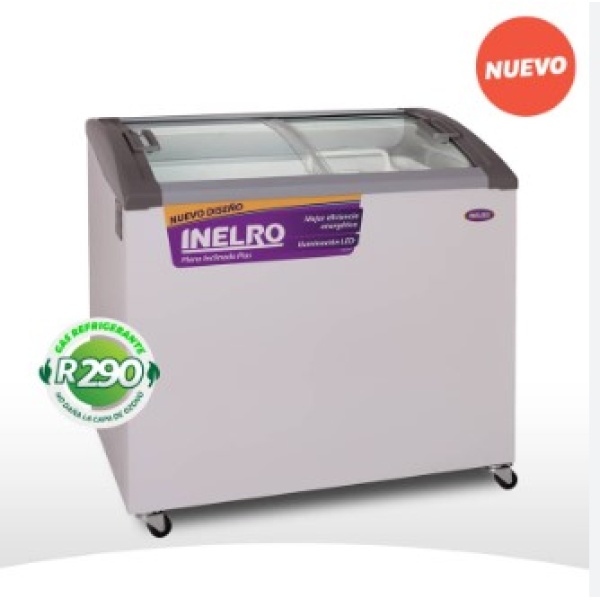 Freezer fih-550 pi plus gris led Inelro Nuevo Freezer Exhibidor Horizontal con Tapa de