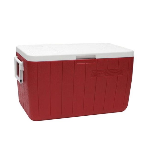 Conservadora Coleman Beach 48qt Rojo