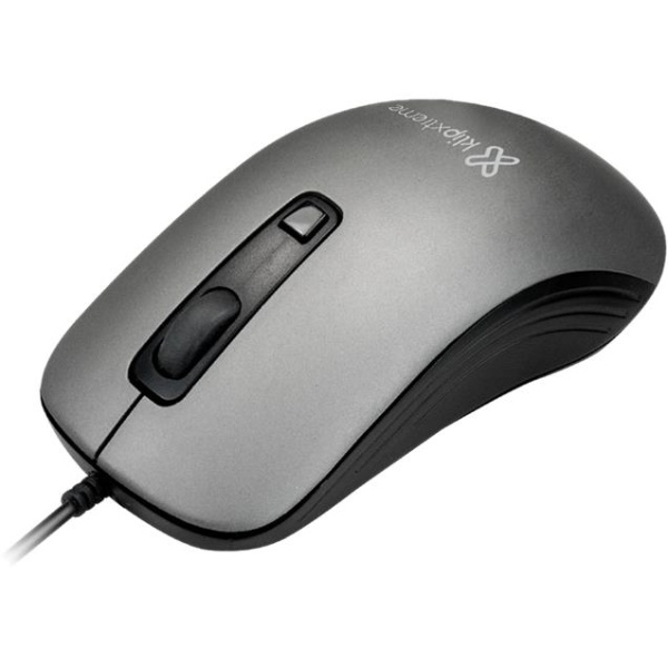 Mouse Optico Klipxtreme Usb 1600 Dpi Shadow (KMO-111)