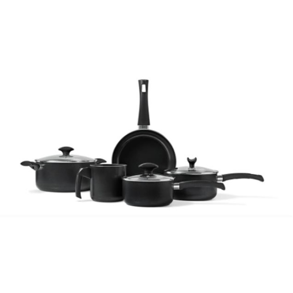 Set De Cocina Brinox Masala 5 Piezas Aluminio Negro