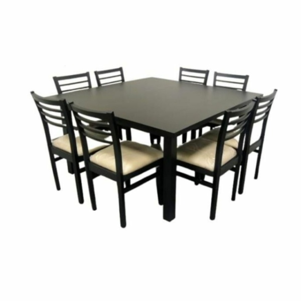 JUEGO DE COMEDOR “ZAIRA” 1 Mesa + 8 Sillas