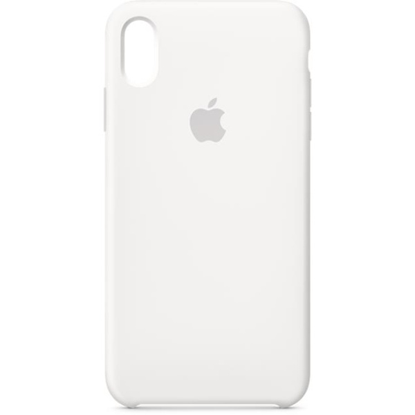 Funda Iphone XS MAX Silicona Blanca Original