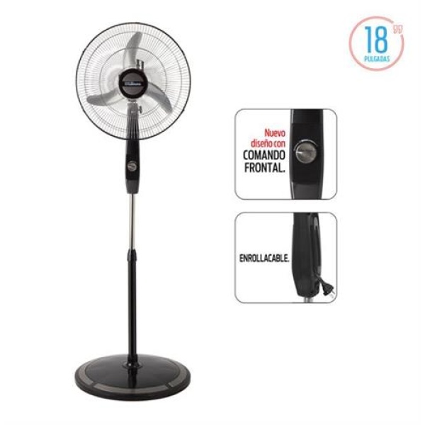 VENTILADOR DE PIE 18”