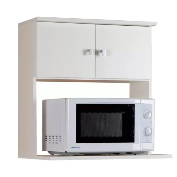 MUEBLE P/MICROH COLG 2P 1E BCO