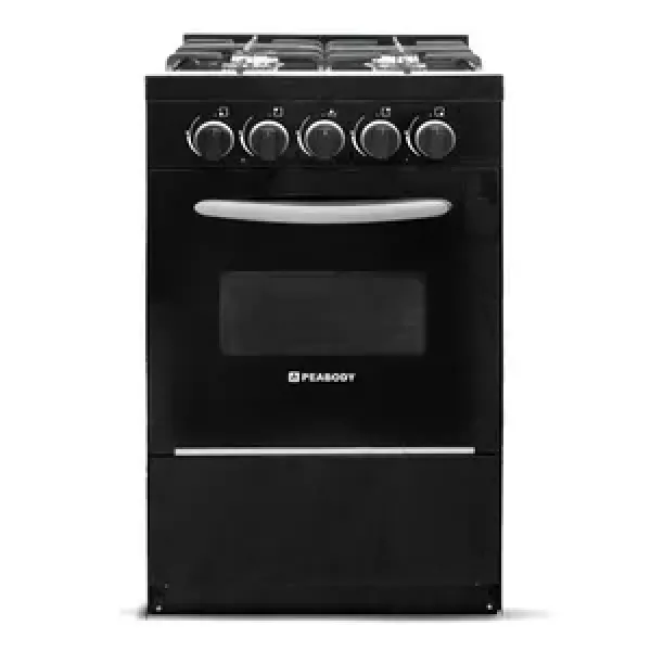 COCINA GOURMET 53 CMS NEGRA MULTIGAS