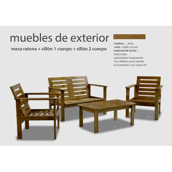 MUEBLES DE EXTERIOR