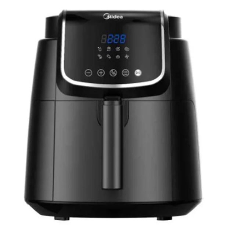 Freidora Midea S/Aceite 4 Lts Digital Negro