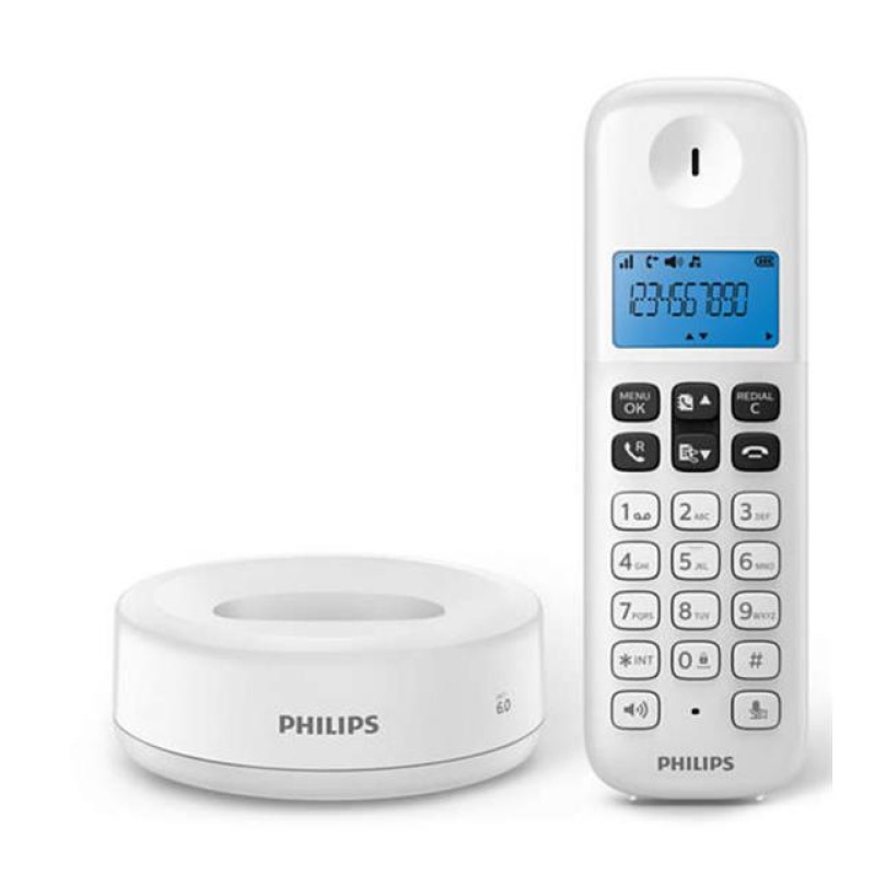 Teléfono Inalámbricos Philips Blanco