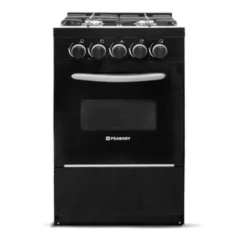 COCINA GOURMET 53 CMS NEGRA MULTIGAS